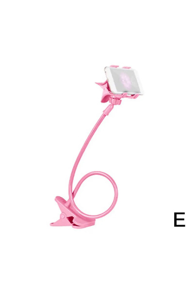 Choice1 حامل هاتف قابل للدوران 360 درجة، لون أحمر وردي، قطعة واحدة، حامل مرن ...