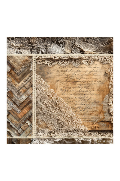 Choice Vintage Lace 24 Sheets 6"X6" Paper Pad Vintage Lace Letter Paper Patte...