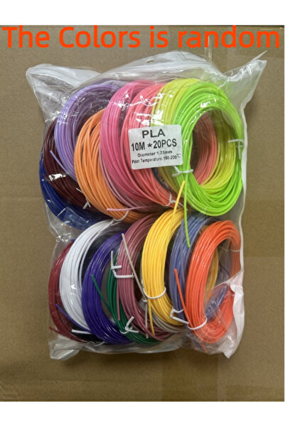 Choice 200M---10m 20 colors 36M 50M 100M 200M PLA 3D Printing Pen Cumables Co...