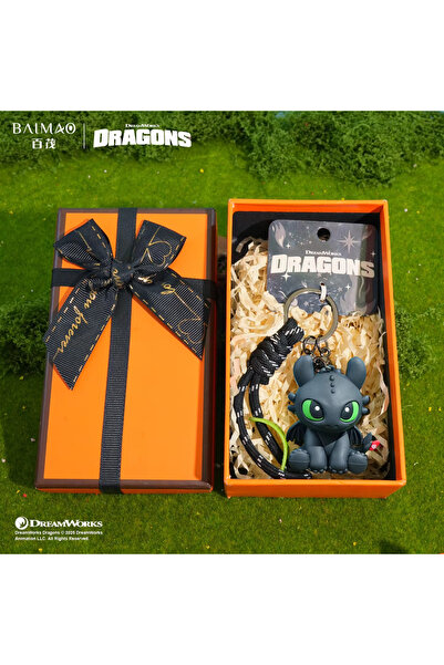 Choice6 مجموعة علبة هدايا D 【متوفرة】 سلسلة مفاتيح أصلية من فيلم ترويض التناني...