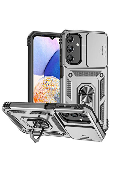 Choice16 غطاء فضي لهاتف Galaxy A56 5G، متوافق مع هواتف A16 وA26 وA36 وA56 وA3...