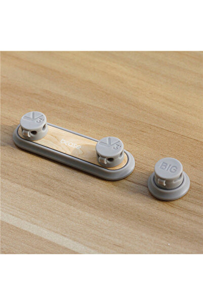 Choice منظم كابلات VAORLO أبيض اللون، مشبك كابل مغناطيسي، لفافة كابلات البيان...