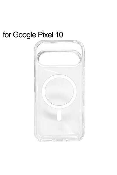 Choice1 غلاف هاتف جوجل بيكسل 10 برو ذو فتحة كبيرة، جراب مغناطيسي شفاف رفيع من...