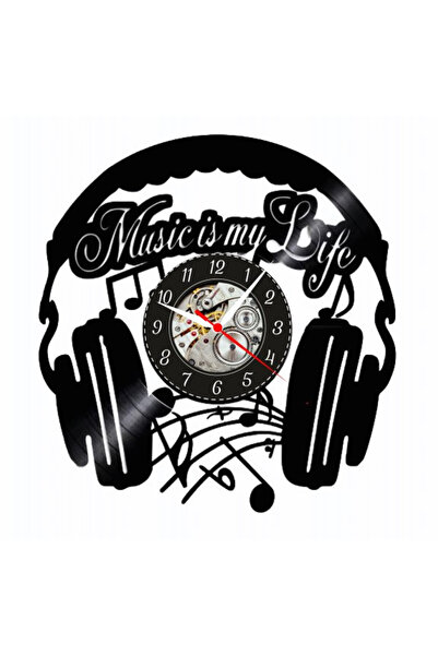 OEM MUSIC IS MY LIFE Wall Clock