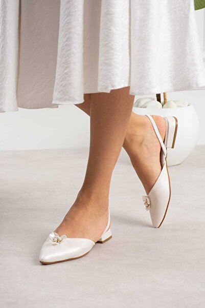 CICIKIZ Başak, Low Heeled Jurdan Alt Shoes with Back Rubber Detail