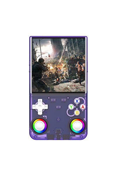 Choice4 جهاز ألعاب محمول ريترو من نوع R36 Ultra Cole، سعة 128 جيجابايت، لون ب...