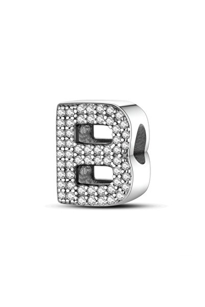 Choice18 KJC165-B خرزة كلاسيكية من الفضة عيار 925 مزينة بـ 26 حرفًا إنجليزيًا...