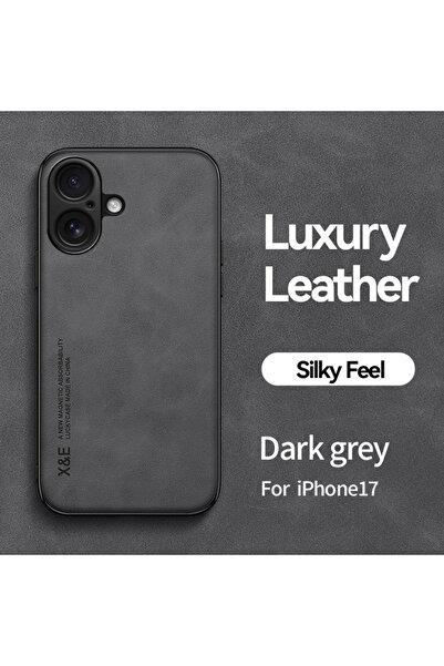 Choice31 جراب مقاوم للصدمات باللون الرمادي الداكن لهاتف iPhone 16e، وغطاء حما...