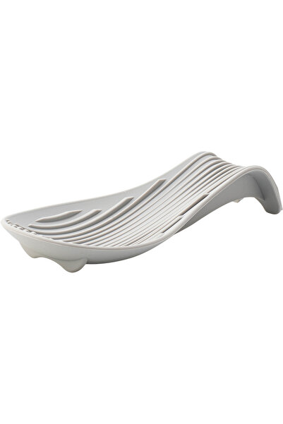 Choice 1Pc Grey 1/4Pcs Silicone Spoon Holder Rest Pad Kitchen Utensils Spatul...