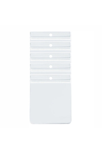 Choice 5 أكياس بلاستيكية شفافة قابلة لإعادة الإغلاق مصنوعة من مادة EVA آمنة غ...