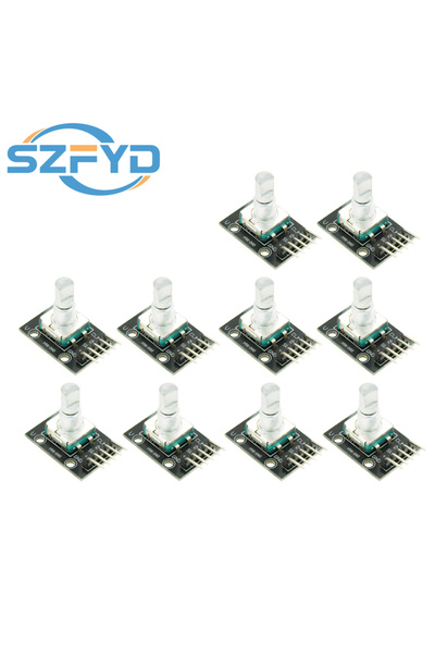 Choice4 10PCS 1-10PCS 360 Degree Rotary Encoder Module KY-040 Brick Sensor De...
