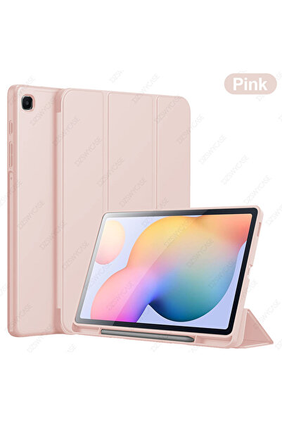 choice2 اللون الوردي لجهاز S6 Lite اللوحي مقاس 10.4 بوصة مع حامل قلم (SM-P620...