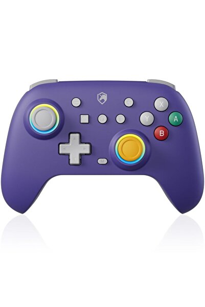 Choice وحدة تحكم لاسلكية احترافية من ECHTPower باللون الأرجواني، متوافقة مع N...