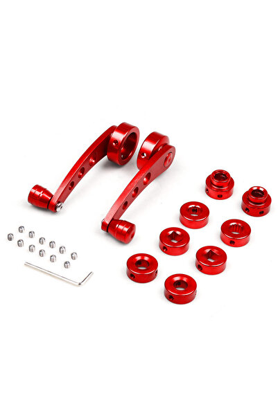 Choice Red Universal Aluminum Alloy Car Manual Window Lifting Crank Handle Wi...