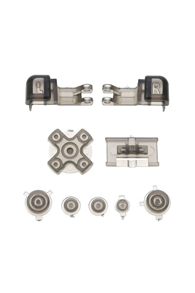 Choice5 Clear Black YuXi Replacement Butt Set For Gameboy Advance SP for GBA ...