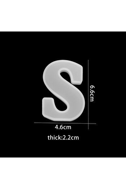 Choice11 قالب S مكون من 26 حرفًا ورقمًا، قوالب سيليكون، غراء كريستالي، قالب ص...