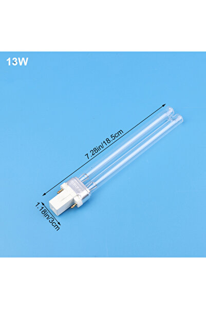 Choice مصباح تعقيم بالأشعة فوق البنفسجية بقوة 13 واط، قطعة واحدة، مناسب لأحوا...