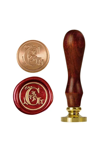 choice2 G 1set 26 Letter A-Z Wax Seal Stamp with wooden handle, Wax Seal Pain...