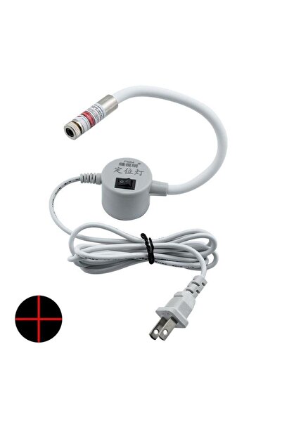 Choice1 مصباح تحديد موضع الخياطة بضوء ليزر أحمر مرن متقاطع مع نقطة/خط/صليب مغ...