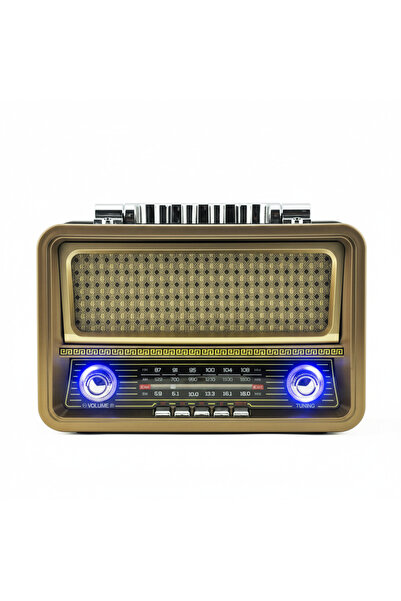 Funyday MEIER M-1919BT Şarjlı Bluetooth Nostaljik Radyo