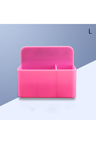 Choice صندوق تخزين مغناطيسي بلون حلوى وردي، حامل أقلام سبورة بيضاء بلاستيكي، ...