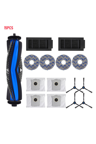 Choice5 مجموعة من 15 قطعة لقطع غيار مكنسة روبوت ECOVACS T50 Pro/T50 OMNI/T50 ...