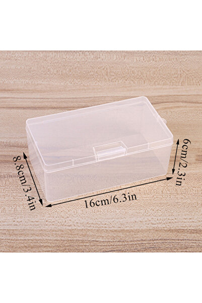 choice2 16x8.8x6cm Mini Plastic Box Rectangular Box Translucent Box Jewelry B...