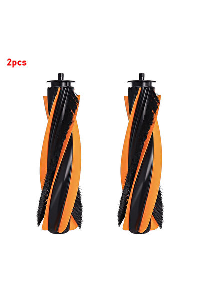 choice2 2PC Main Brush For JONR P20 PRO/T5 Pro/For Midea V12 Pro Sweeping Rob...