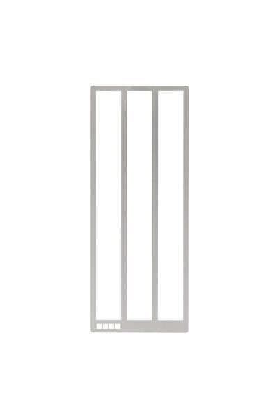 Choice5 مسطرة صغيرة مربعة الشكل -4 من الفولاذ المقاوم للصدأ للرسم الماسي، خفي...