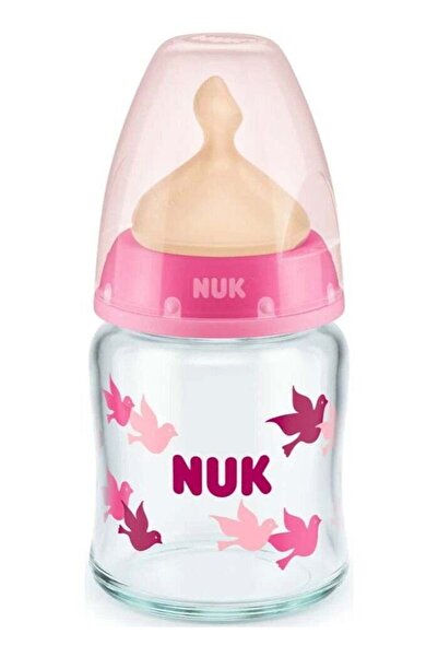 Nuk زجاجة فيرست تشويس بلس مع مؤشر للتحكم في درجة الحرارة - 120 مل (حلمة مقاس M)