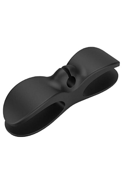 Choice1 1pc black Plug Holder, Wall Mounted Power Cord, Wall Mounted Wire Cla...