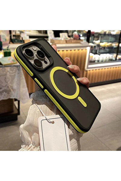 Choice91 غلاف هاتف حماية فاخر غير لامع باللون الأصفر لهاتف iPhone 12 Pro Max،...