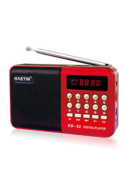 Choice راديو صغير أحمر L-62 بقوة 4.5 واط، مفرد الموجة، يعمل بالكهرباء، راديو ...