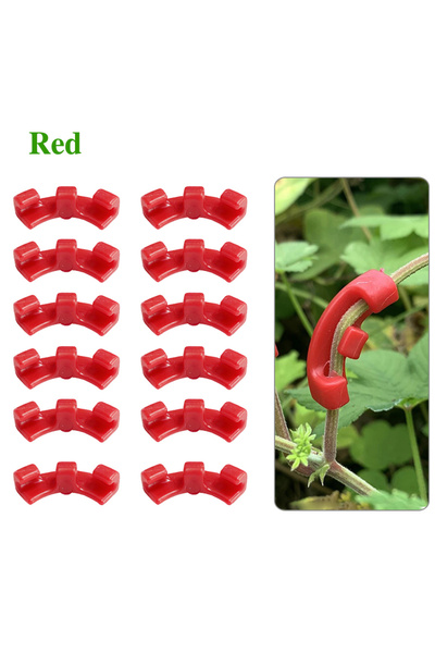 Choice14 50pcs red 10-50pcs 90 Degree Plant Benders Trainer Growth Manipulati...