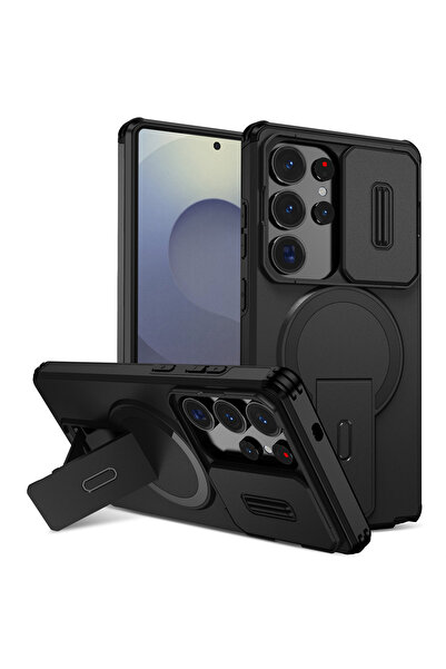 Choice26 غلاف هاتف حماية عدسة الكاميرا باللون الأسود لهاتف Galaxy S24 Ultra، ...