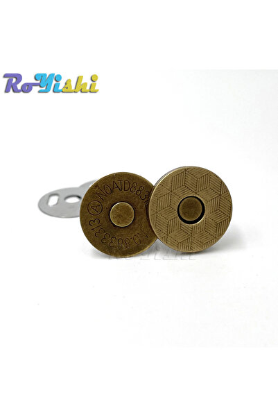 choice2 أكياس سجائر معدنية مغناطيسية رفيعة من البرونز، 10 قطع/عبوة، 18 مم، بس...