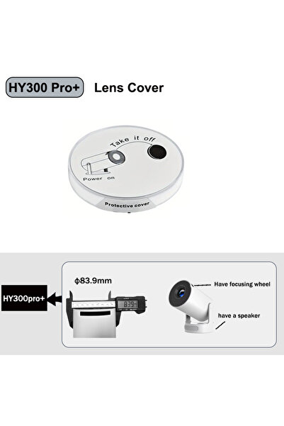 Choice1 غطاء عدسة جهاز العرض HY300Pro الجديد من DITONG، يحمي عدسة جهاز العرض ...