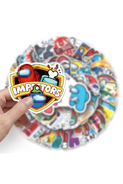 Choice 100Pcs 100Pcs Among Us Stickers Scientist Cartoon Graffiti Stickers Sk...