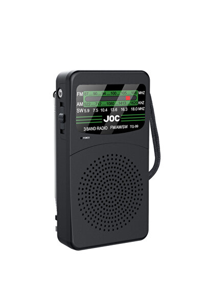 Choice راديو TG99 محمول يعمل بالبطارية، يدعم موجات FM/AM/SW، يتميز باستقبال F...