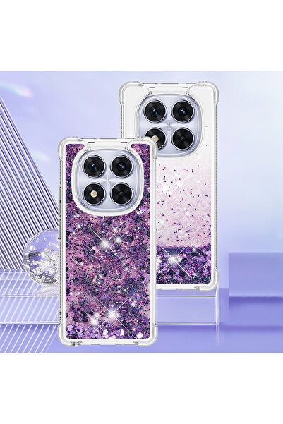 Choice11 Redmi Note 14 Pro 5G YB-LS-L02 Bling Glitter Liquid Quicksand Phone ...