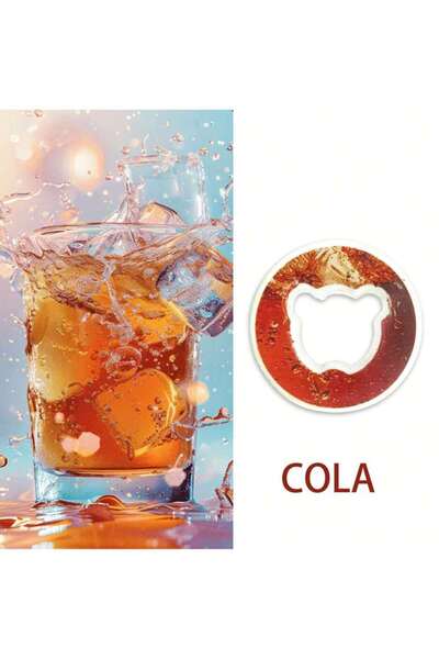 Choice4 كولا 1 قطعة/1 قطعة/3 قطع/5 قطع حلقات عطرية بنكهات فواكه متنوعة، مناسبة