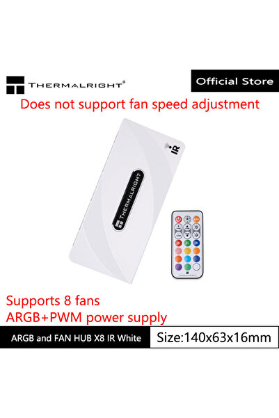 choice2 PWM And ARGB X8 WT Thermalright TL-ARGB & FAN HUB Computer fan hub，AR...