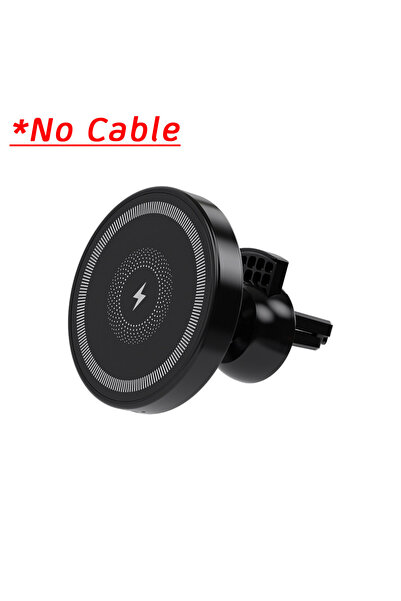 choice2 شاحن لاسلكي مغناطيسي أسود من فيكيفون، بدون كابل، حامل هاتف مغناطيسي ق...