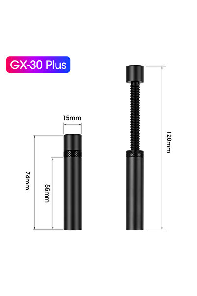 Choice1 Black PLUS Graphics Card GPU Brace Support Vertical Telesco Rotating ...