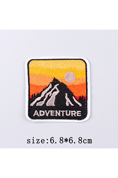 Choice رقعة تطريز جبلية خارجية PE8605CT، يمكنك صنعها بنفسك، شارات خياطة، زينة...