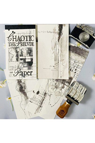 Choice4 F Journamm 40 ورقة ورق قصاصات عتيق غير لاصق للحرف اليدوية للمذكرات ود...