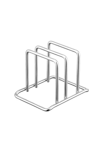 Choice 1PC Portable Stainless Steel Cutting Board Holder 2 Sectional Space Sa...