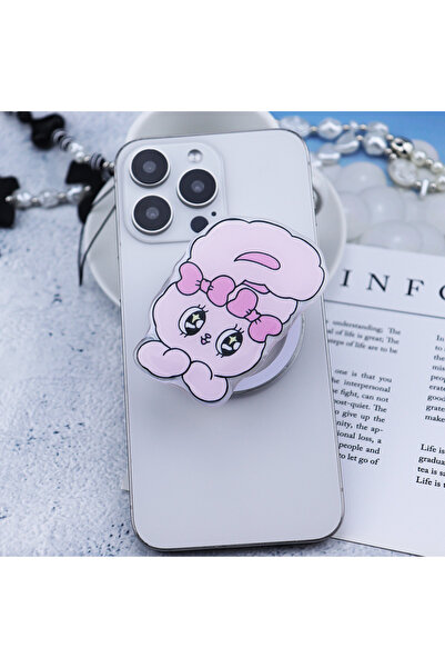 Choice3 4 حوامل هواتف كورية إبداعية قابلة للطي، حامل Sket Grip Tok متوافق مع ...