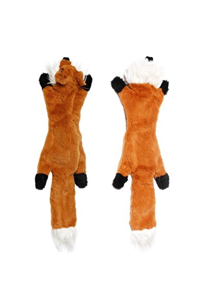 Choice4 ألعاب قطيفة للكلاب وبري ثعلب، سنجاب، راكون، ثعلب، 18 بوصة، بدون حشو، ...