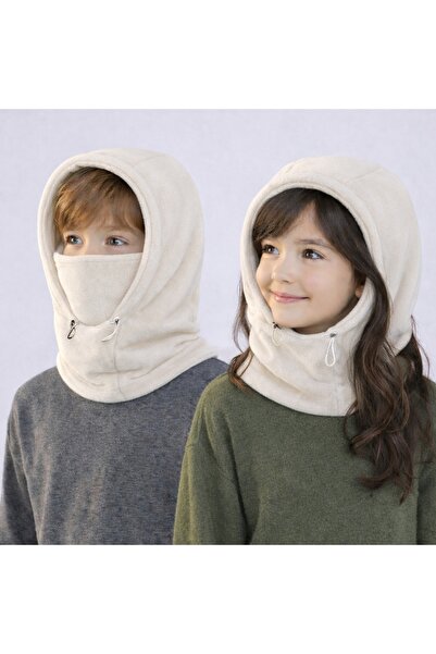 GlassySKY (12-17 Years Old) 1 Piece Full Face Protected Fleece Winter Childre...